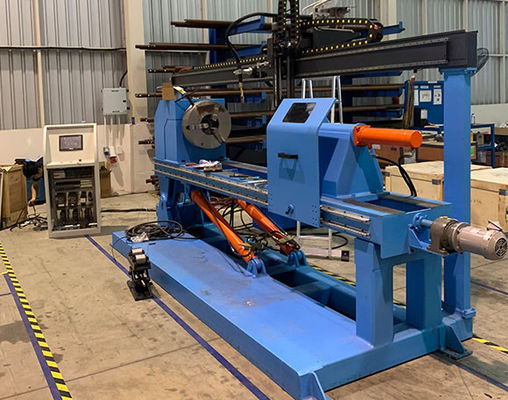 500A 950mm 0.6MPa Rotate Welding System For Hydraulic Cylinder